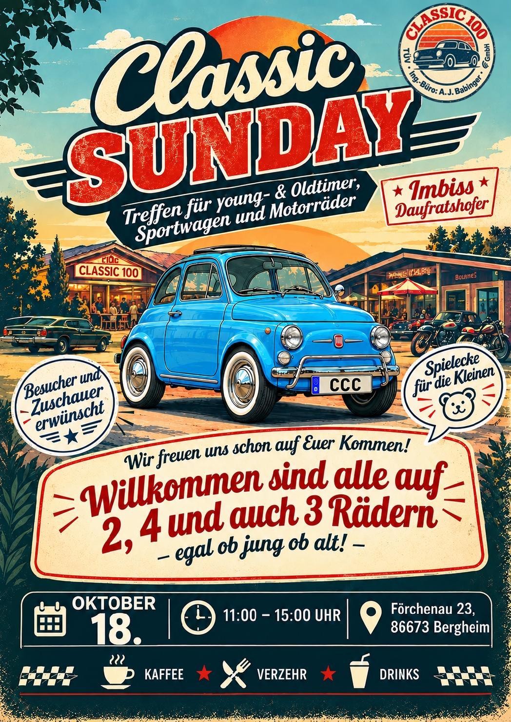 Classic Sunday Bergheim Saisonabschluß
