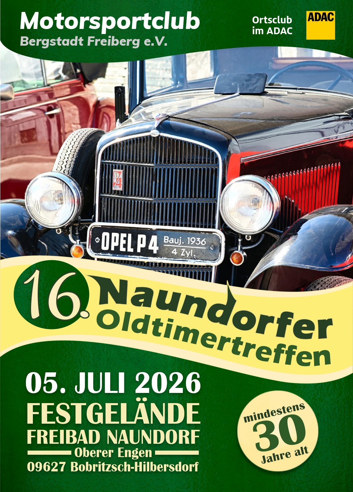 16. ADAC Naundorfer Oldtimertreffen