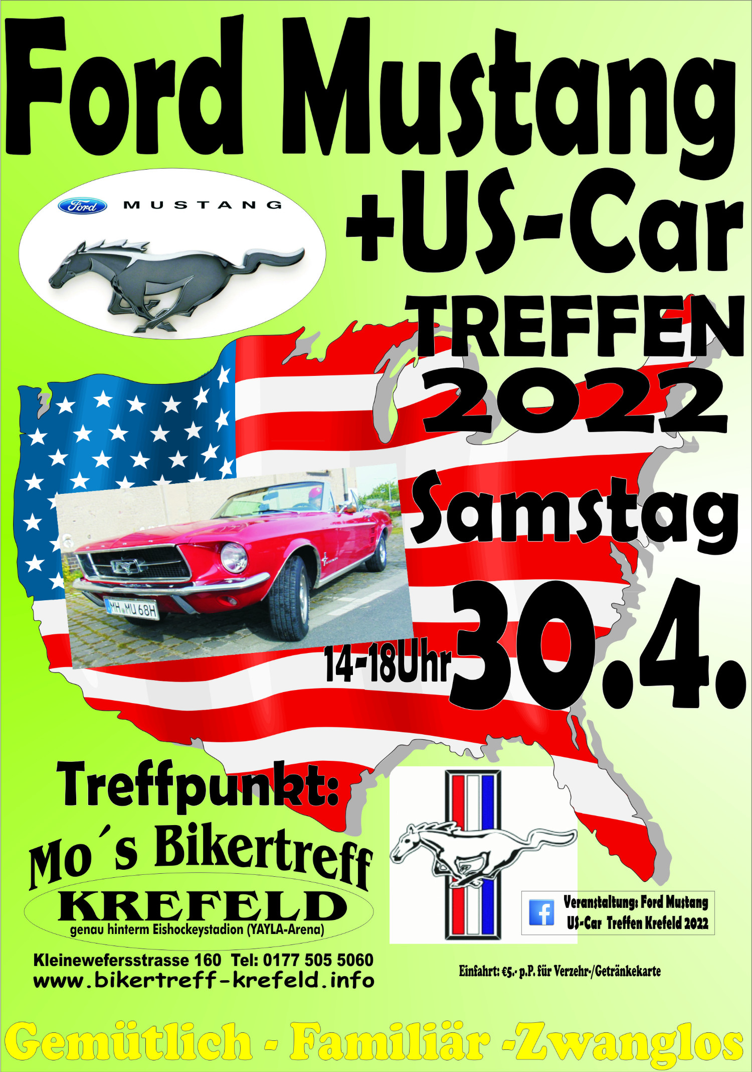 Ford Mustang + US-Car Treffen