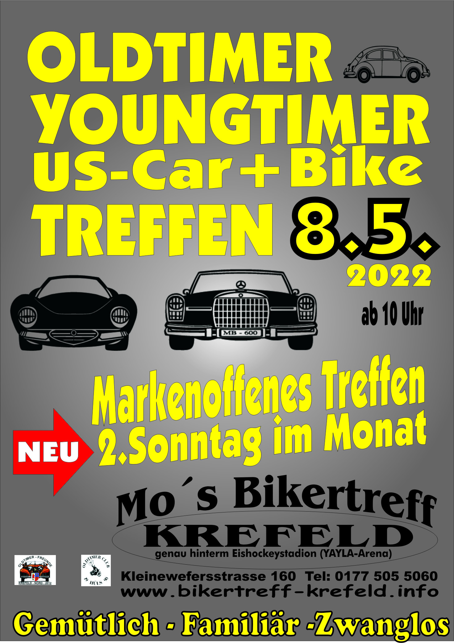 Oldtimer + Youngtimer Treffen Krefeld