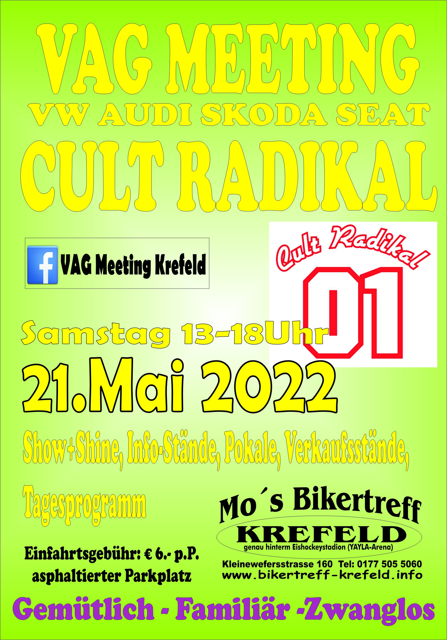 VAG Meeting Krefeld Cult Radikal