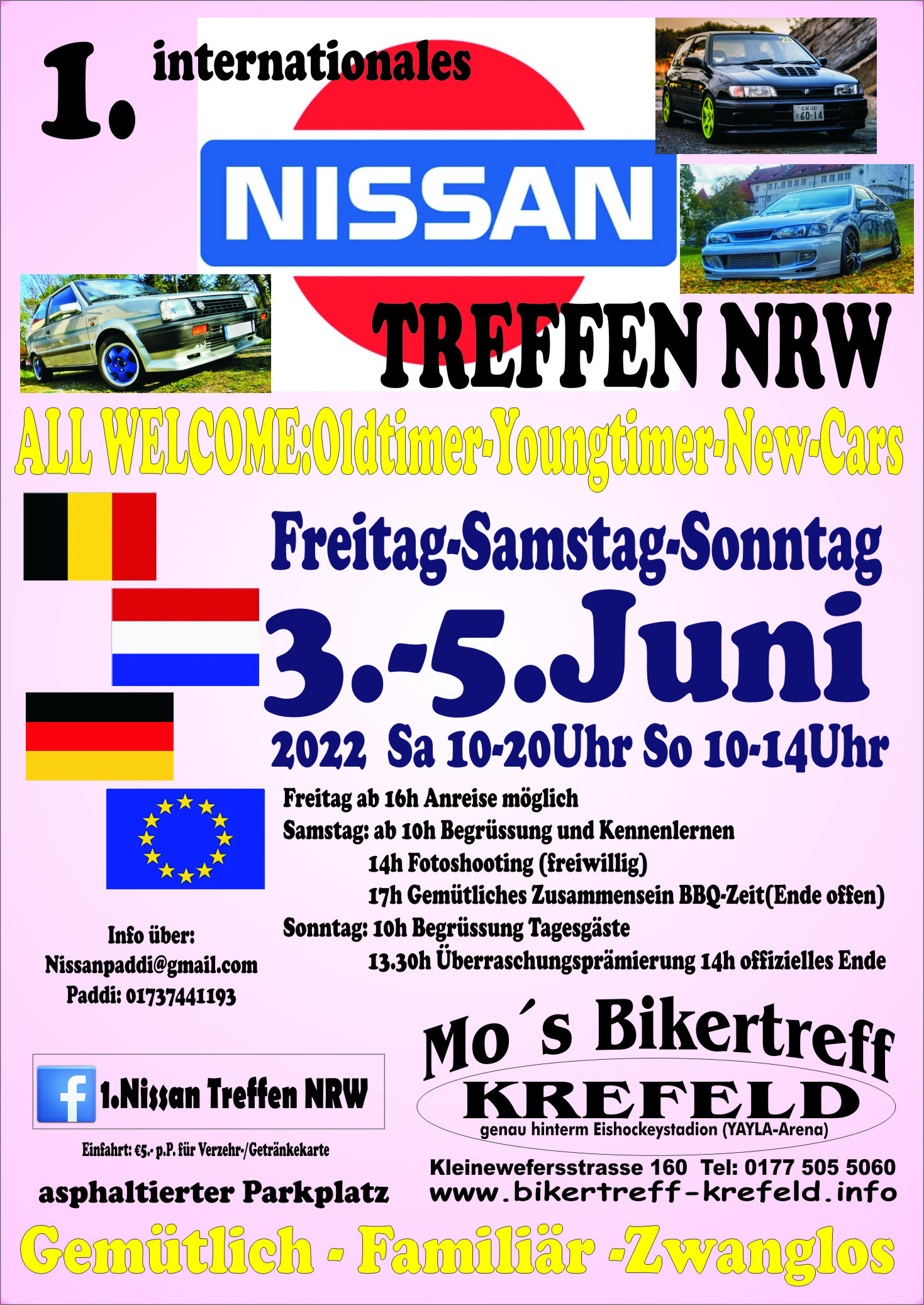 Nissan Treffen NRW Pfingsten