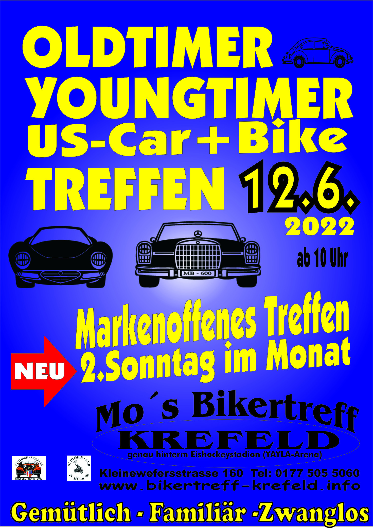 Oldtimer + Youngtimer Treffen Krefeld