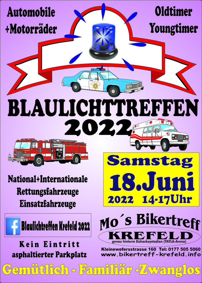 Blaulicht Treffen Einsatzfahrzeuge aller Art