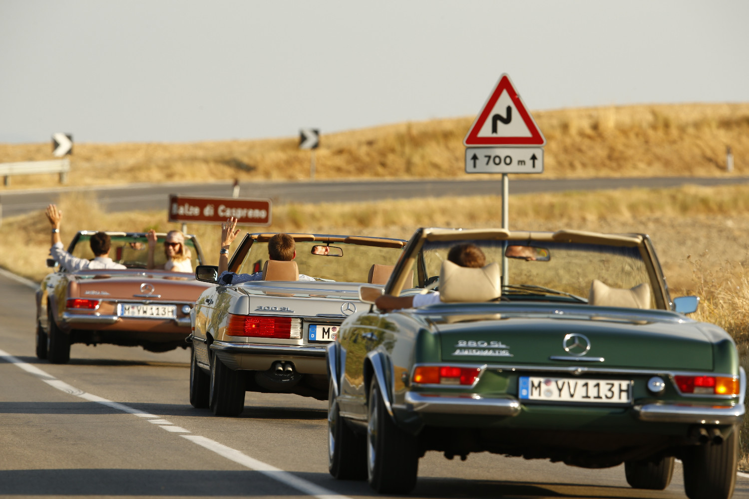 Toskana: Genusstour im Mercedes-Benz SL