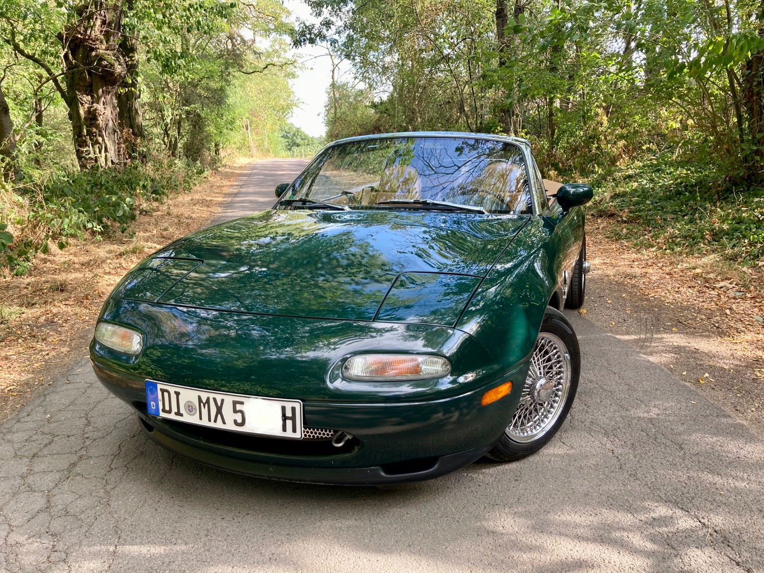 Greenbaron, Mazda, MX-5 NA Limited Edition British Racing Green, 1992, G. Klasse