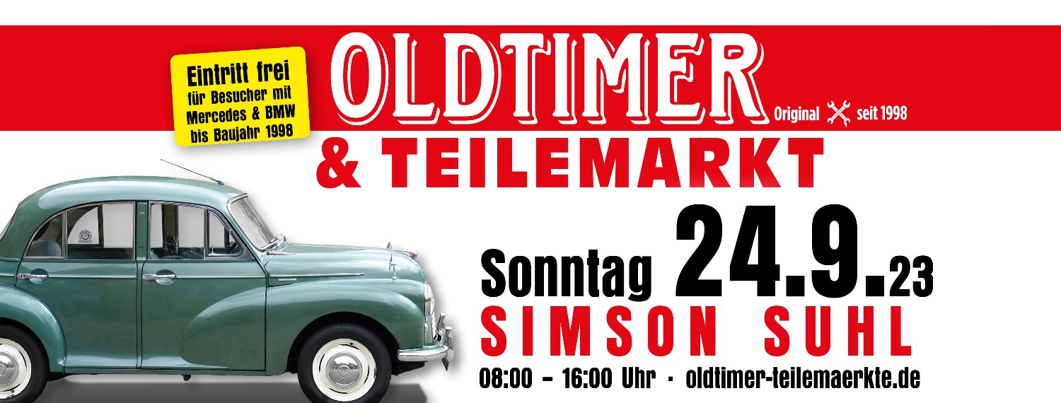 Oldtimer Teilemarkt Suhl