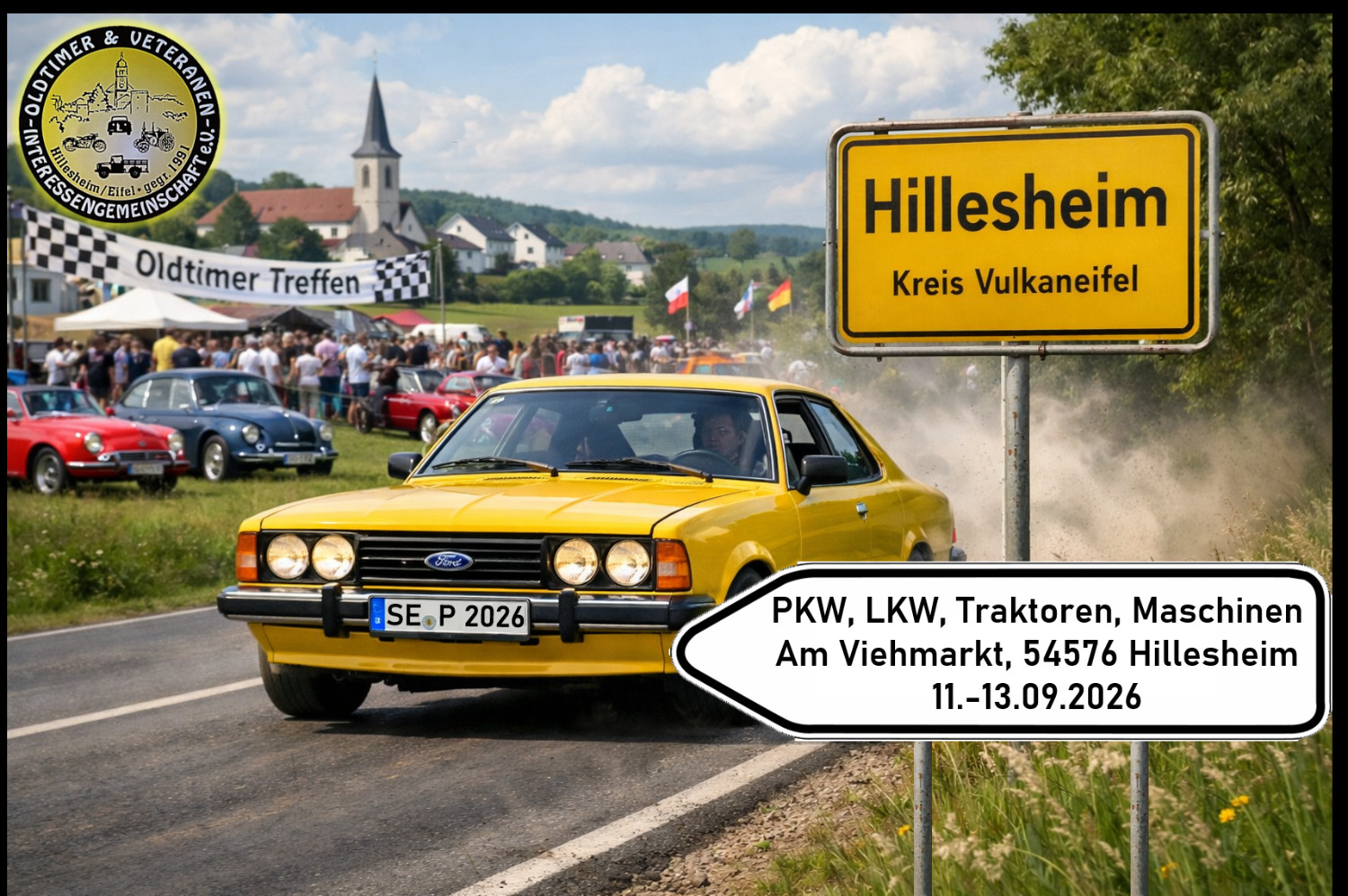 33. Jahrestreffen Oldtimer und Veteranen IG Hillesheim